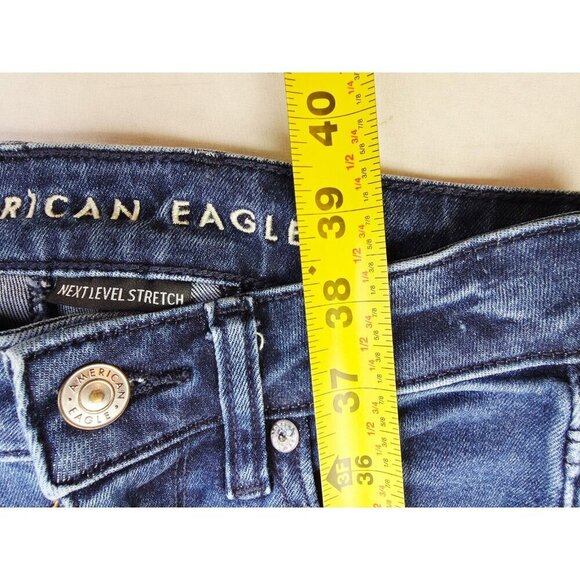 American Eagle Outfitters Size 00 Short Womens 30" Inseam Festival Slit Flare - Picture 13 of 14